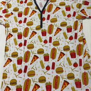 Little Sleepies Women’s Fast Foodie short sleeve top